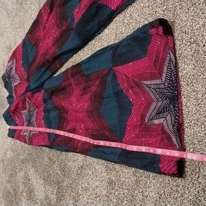 Grass-Fields Wide Leg Cotton Pants